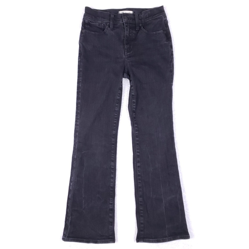 Madewell Women's Flare Jeans in Washed Black